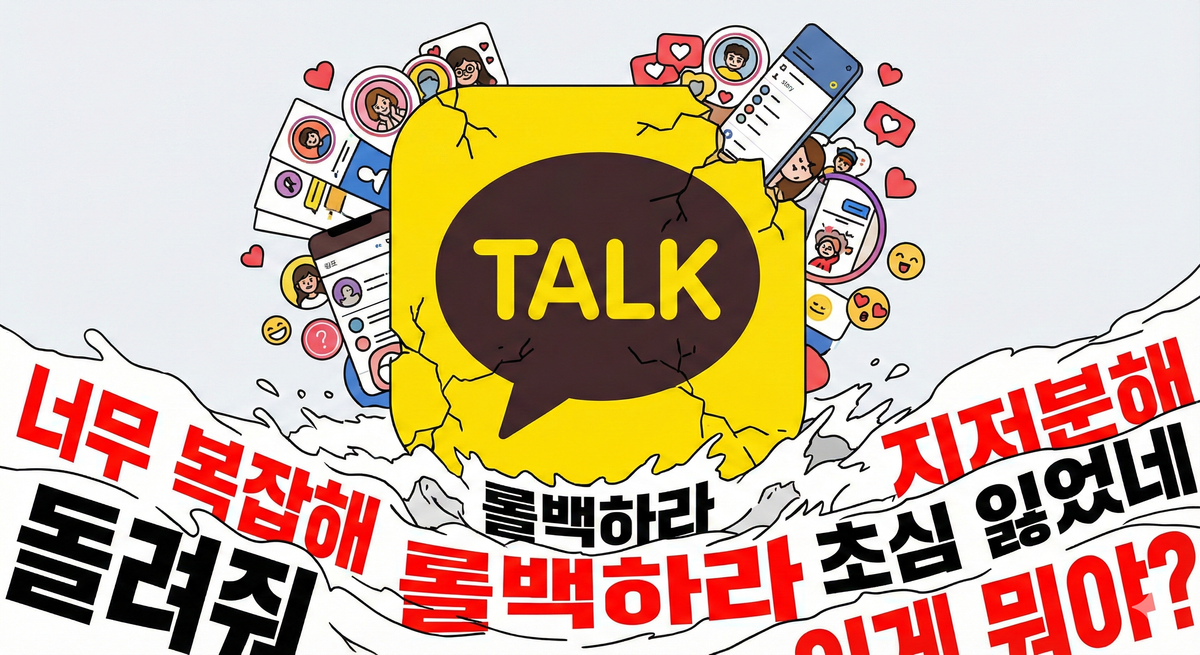 카카오톡 업데이트 이슈를 바라보는 소셜 미디어의 두 얼굴